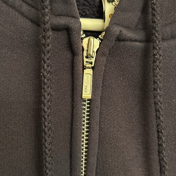 Vintage Navy Blue Disney Walt Disney World Full-Zip Hoodie Cotton-blend Large - Picture 7 of 13